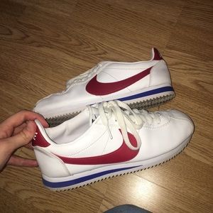 Red, Blue, White Nike Cortez Sneaker
